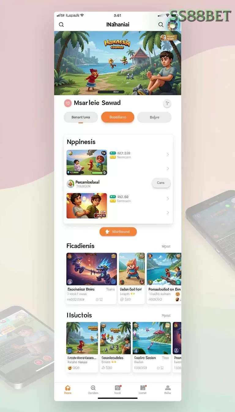 Cuplikan layar ANOBOY — menu navigasi